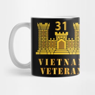 31st Engineer Battalion - ENG Branch - Vietnam Veteran Mug